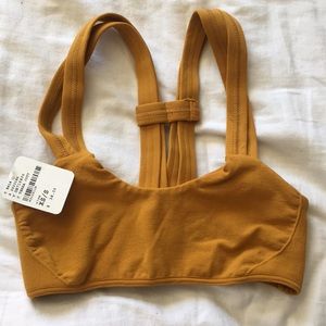 NWT marigold Free People bra